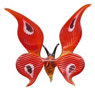 Orchideenstab - Schmetterling (normale Ausf./rot)